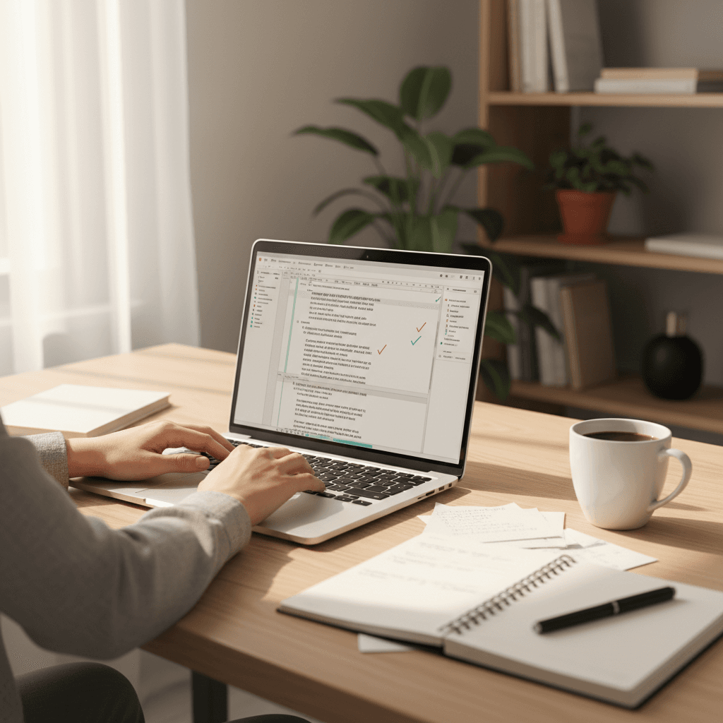 Content creation workspace